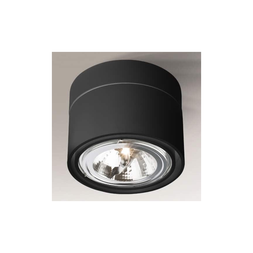 Shilo 1121 - Spotlight  HIMI 1xGU10/15W/230V svart