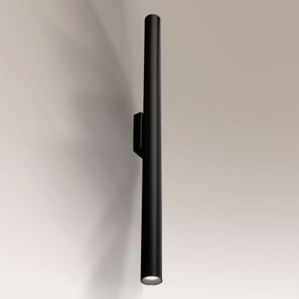 Shilo - Vägglampa  2xGU10-MR11/15W/230V svart