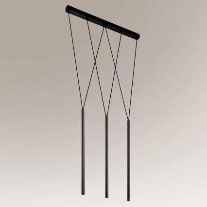 Shilo - Ljusskrona med upphängningsrem  3xG9/10W/230V