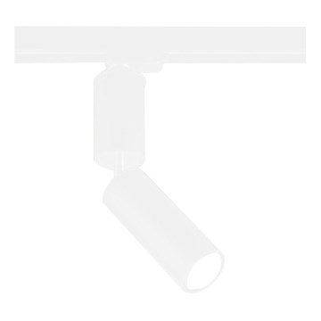 Shilo - Spotlight  på skensystem 1xGU10/15W/230V vit