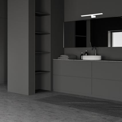 SHINE LED vägglampa för badrum 7W/230V, 30 cm, IP44, vit