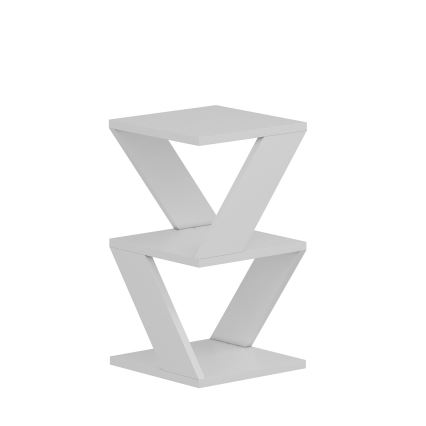 Sidobord ALBENI 50x30 cm vit