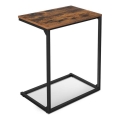 Sidobord ELDUR brun/svart