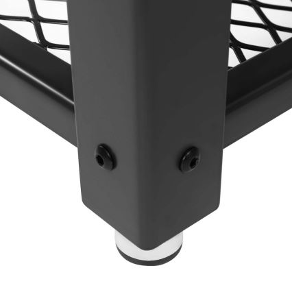 Sidobord ELDUR brun/svart