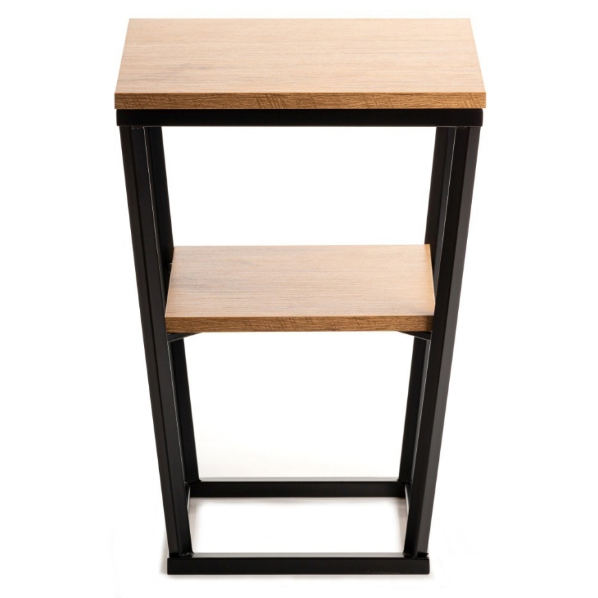 Sidobord EXPAND 57x40 cm svart/brun