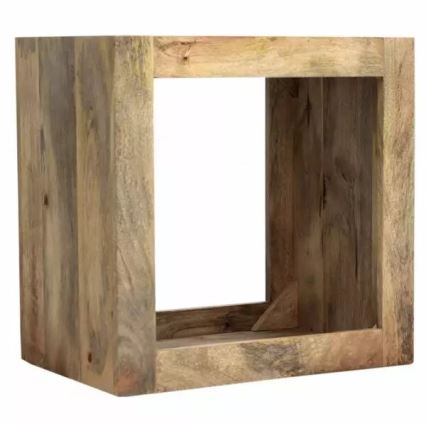 Sidobord HINA 50x35 cm massivt trä/mangoträd