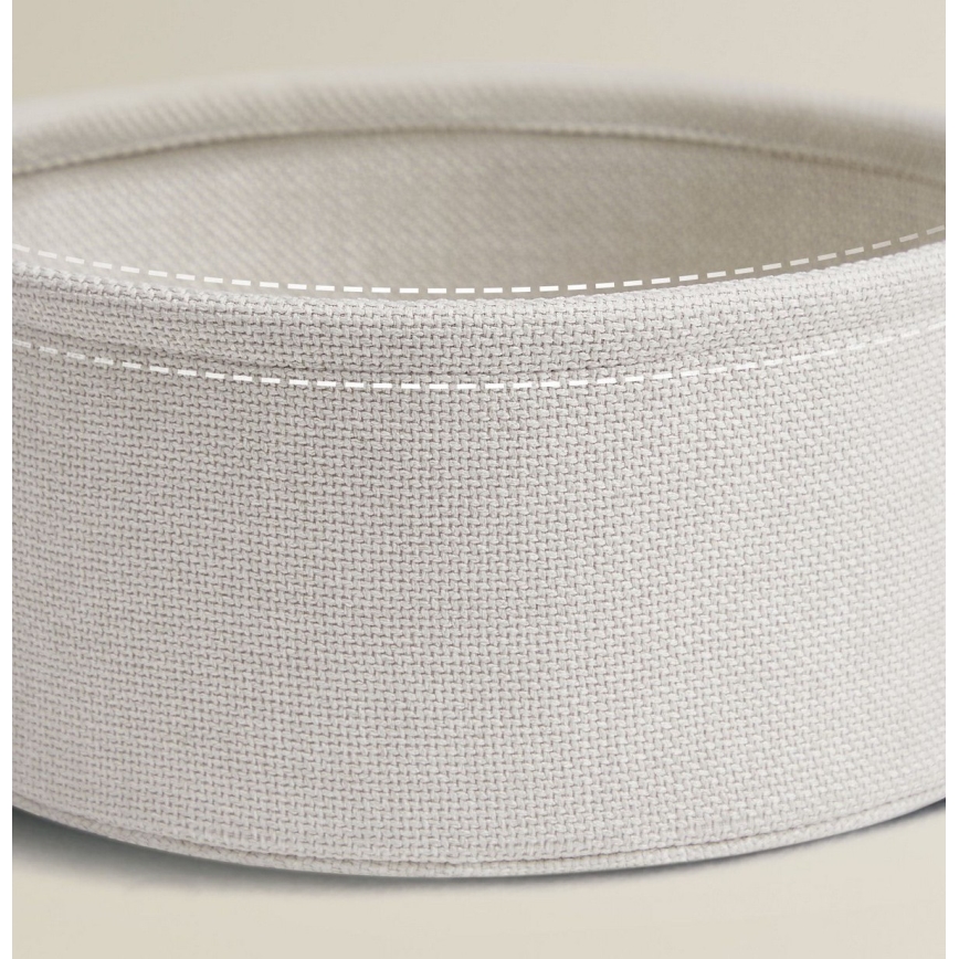 Sidobord NOIRA, krämvit/vit