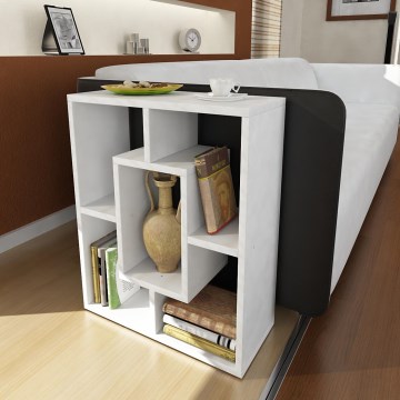 Sidobord OVIS 64x51 cm vit