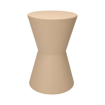 Sidobord PETIT Ø 29 cm beige