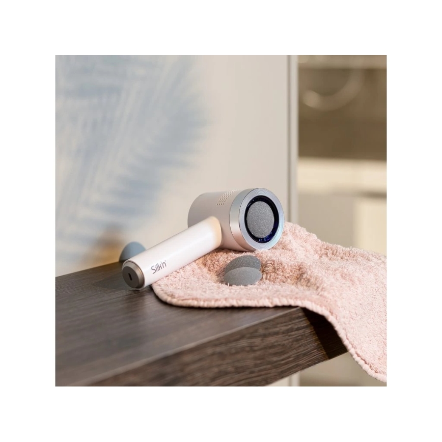 Silk’n - Elektrisk fotfil VACUPEDI 5V/1500 mAh, vit