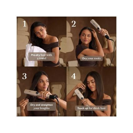 Silk’n - Hårtork 3 i 1 SILKYAIR TRINITY 230V i guld