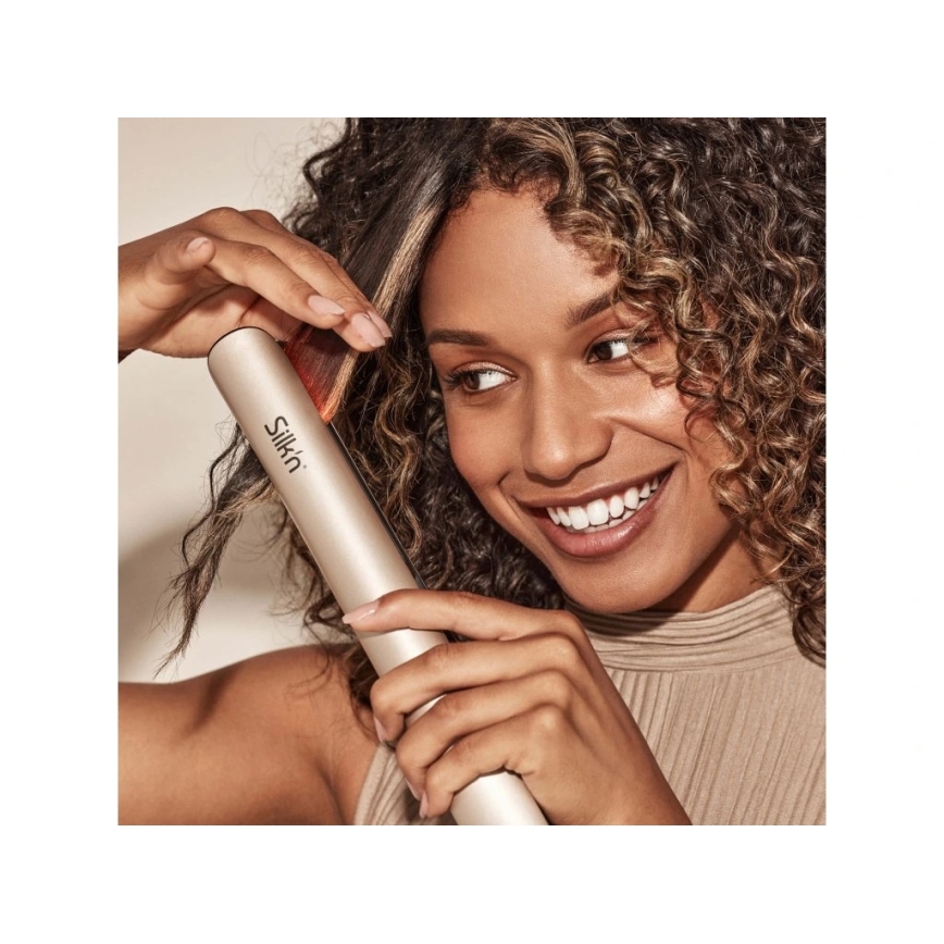 Silk’n - Infraröd plattång SILKY STRAIGHT 230V guld