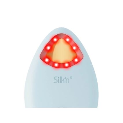 Silk’n - LED-ansiktsrengöringsborste 4 i 1 BRIGHT LUX 5V/500 mAh blå