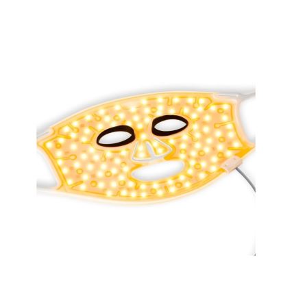 Silk’n - LED RGB terapeutisk ansiktsmask LED/5V 2000 mAh vit + fjärrkontroll
