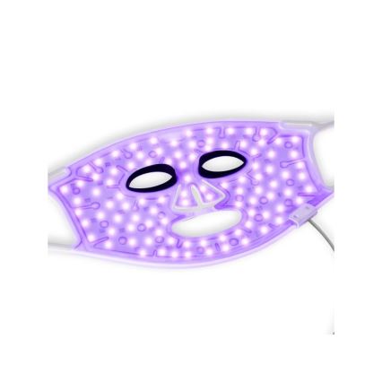 Silk’n - LED RGB terapeutisk ansiktsmask LED/5V 2000 mAh vit + fjärrkontroll
