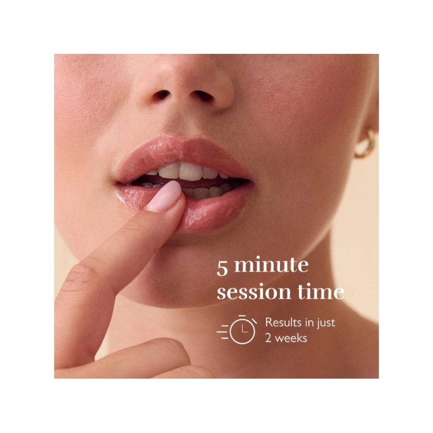 Silk’n - LED-terapeutisk läppmask LED/5V 500 mAh beige