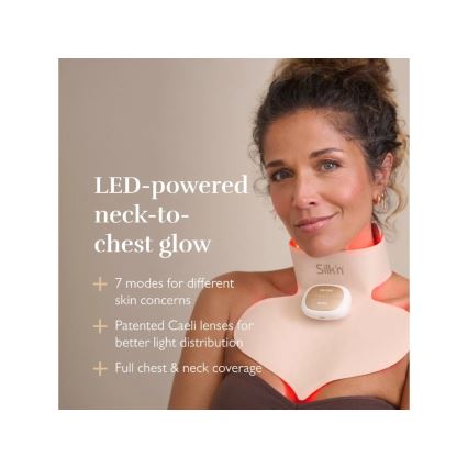 Silk’n - LED-terapimask för bröstområdet LED/5V beige