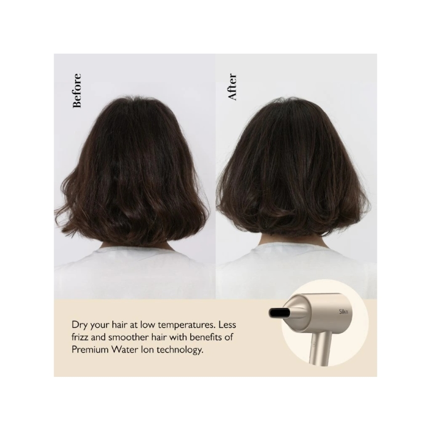 Silk’n - Professionell hårtork SILKYAIR PRO 1600W/230V, guld