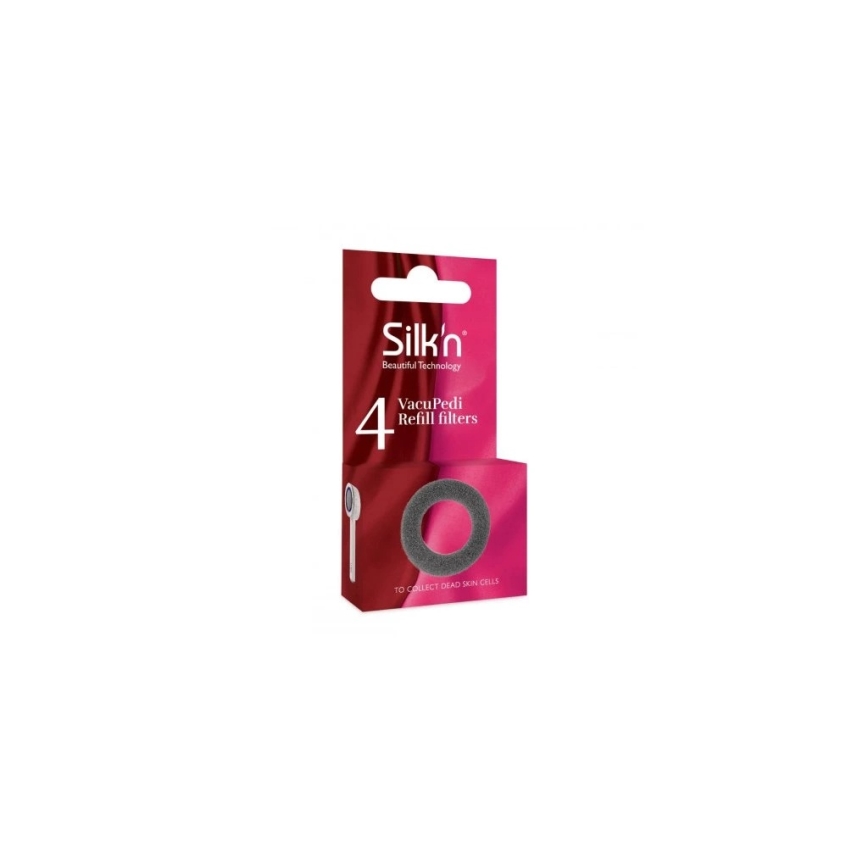 Silk’n - Reservfilter för VACUPEDI-fotfilen, 4-pack