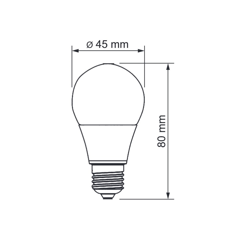 Sinclair - LED-lampa E14/5W/230V 3000K