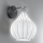 SIRU - Vägglampa AURIGA 1xG9/30W/230V matt krom/vit Venetiansk glas