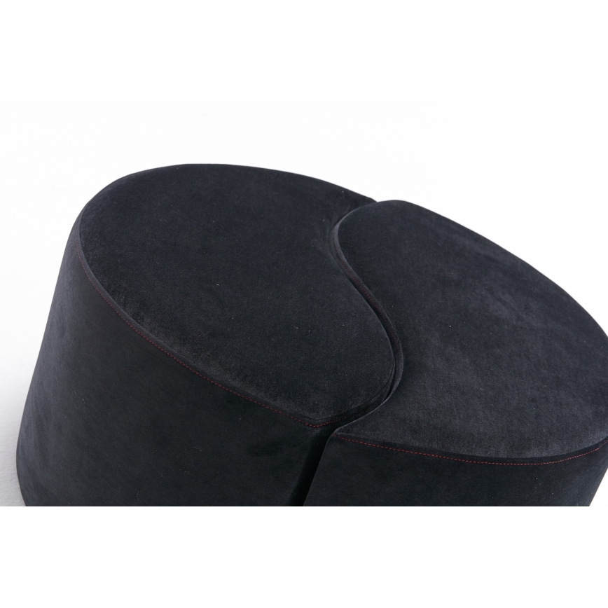 Sittpuff JING Ø 80 cm, antracit