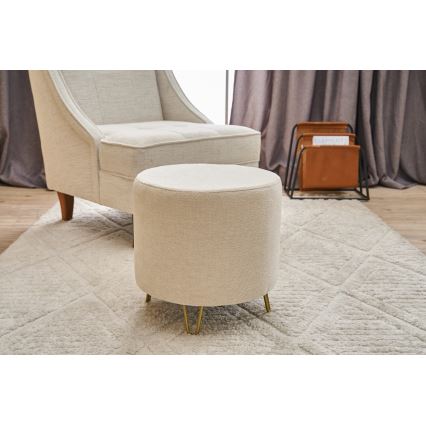 Sittpuff NANI Ø 40 cm krämvit