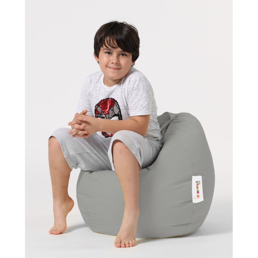 Sittsäck 60x60 cm grå