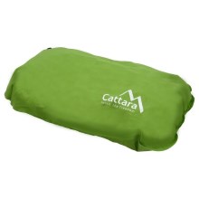Självuppblåsande kudde grön