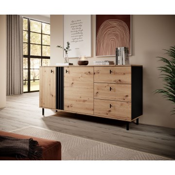 Skåp BADIA ek/antracit