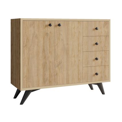 Skåp WAGA 82x100 cm brun