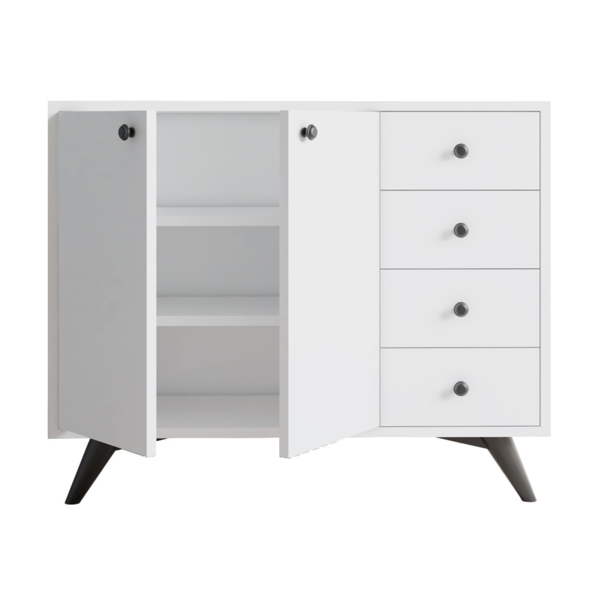 Skåp WAGA 82x100 cm vit