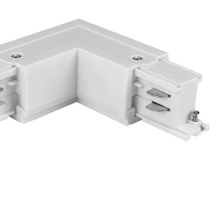 Skensystem slutlock 3-fas TRACER vinklat vit