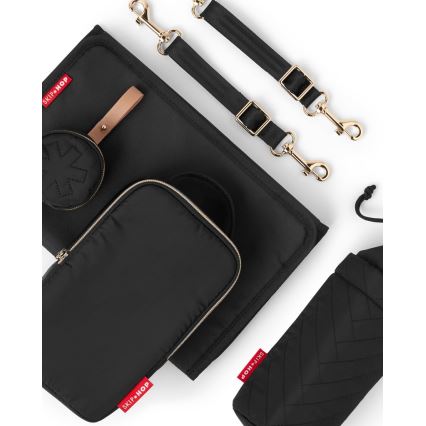 Skip Hop - Skötväska för barnvagn 6-i-1 SUITE SET svart