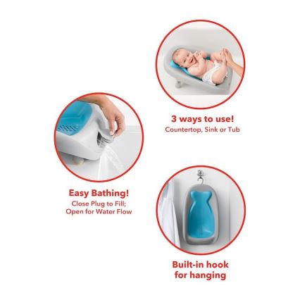 Skip Hop - Badstol MOBY blå