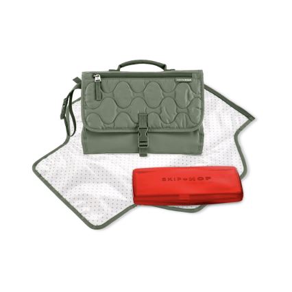 Skip Hop - Resvårdskudde och väska 2-i-1 PRONTO grön