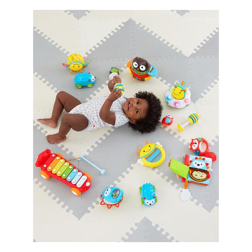 Skip Hop - Skumpussel 72st grå/beige