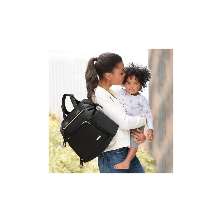 Skip Hop - Skötväska för barnvagn MAINFRAME svart