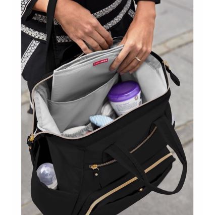 Skip Hop - Skötväska för barnvagn MAINFRAME svart