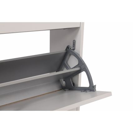 Skoskåp 84x51 cm vit