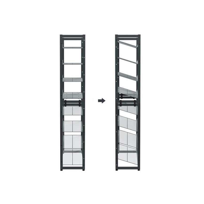 Skoskåp ALVORO, grå