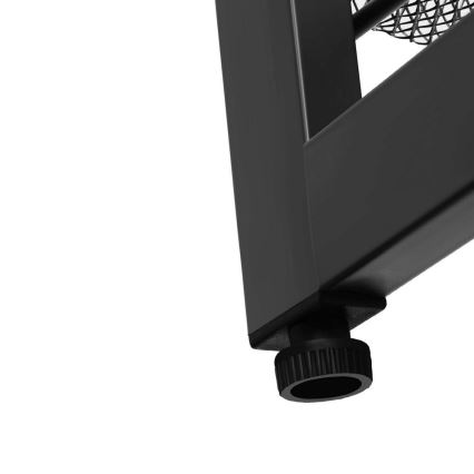 Skoskåp ALVORO svart