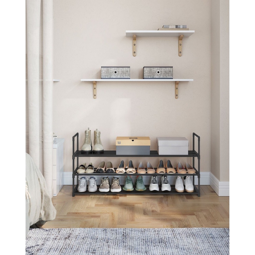 Skoskåp ALVORO svart