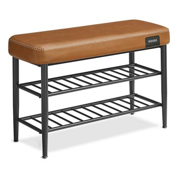 Skoskåp ANDOR brun/svart