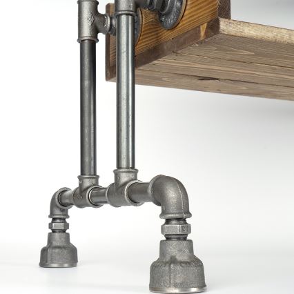 Skoskåp BORU 50x90 cm svart/tall