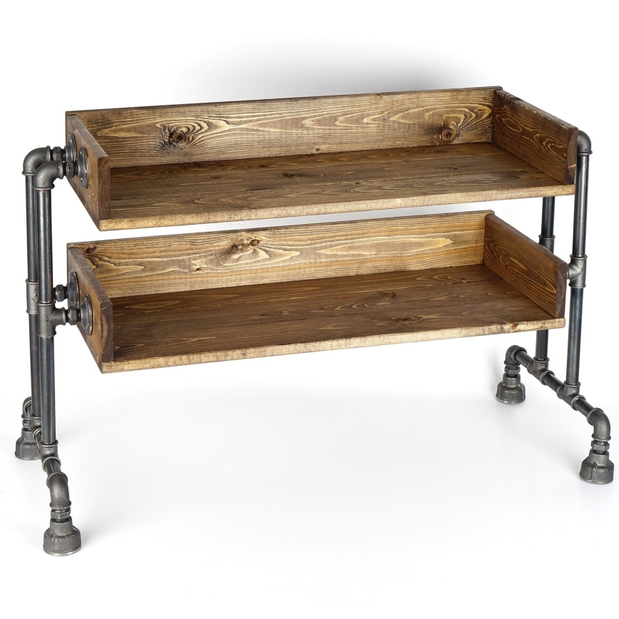 Skoskåp BORU 50x90 cm svart/tall