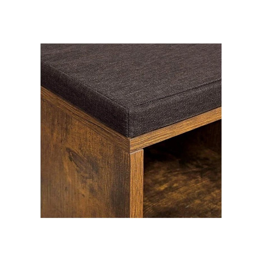 Skoskåp DAVOR, brun