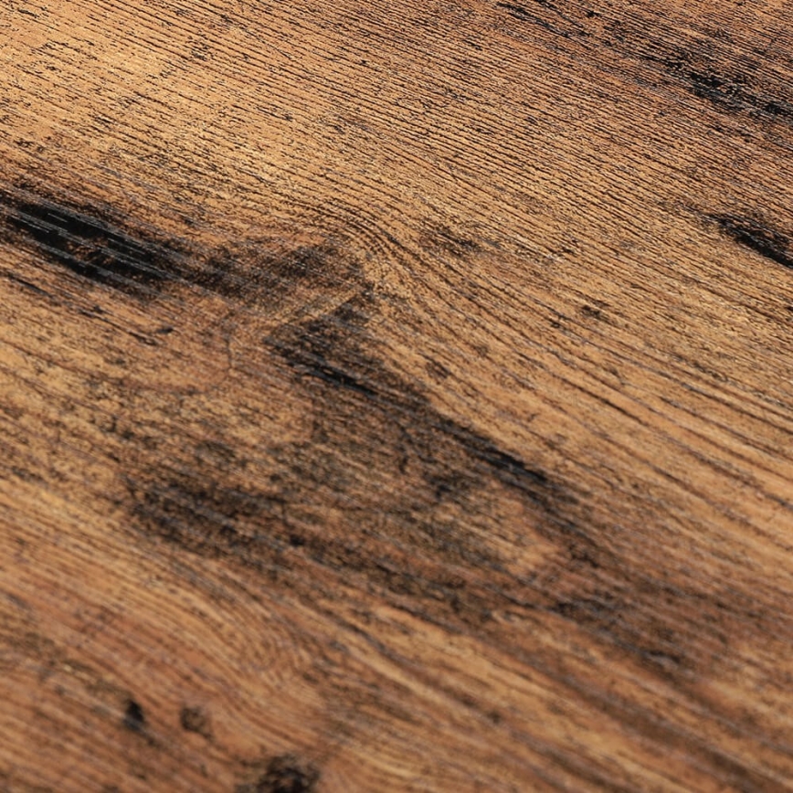 Skoskåp DAVOR brun/svart