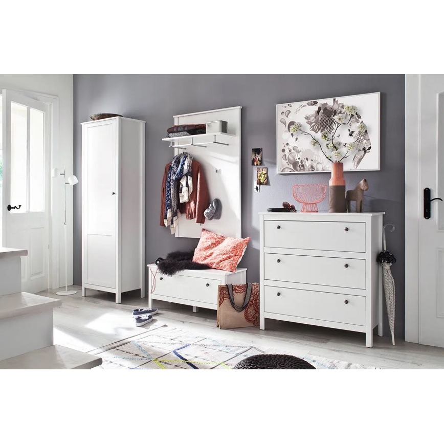Skoskåp FARGE 45x91 cm vit