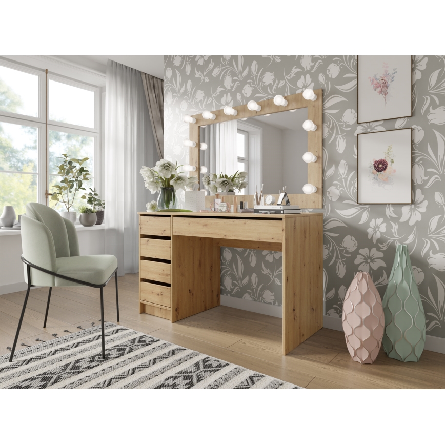 Skrivbord ADA 76x120 cm, Artisan-ek